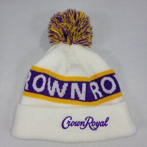 Crown Royal Toque Canadian Whiskey Beanie Winter Knit Hat